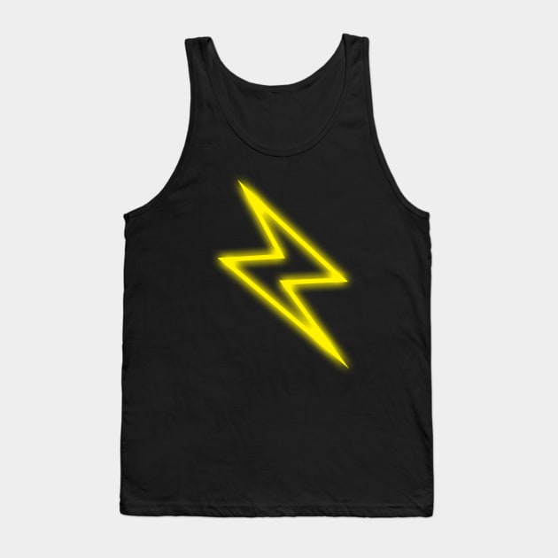 LIGHTNING YELLOW Tank Top by mrcatguys